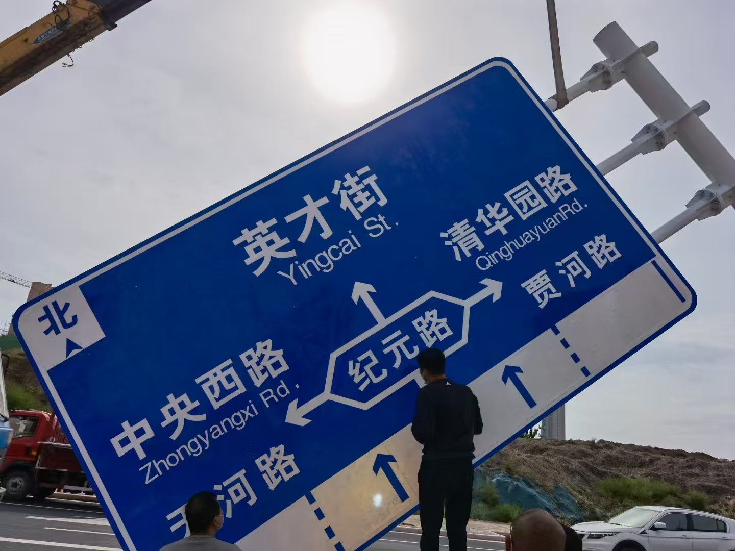 铜陵市指路牌高速龙门架 - 价格